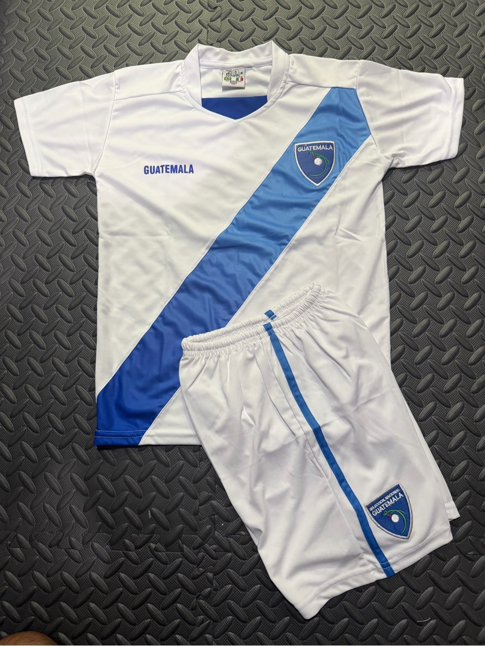 Guatemala Kids Set Soccer Jersey & Shorts Set